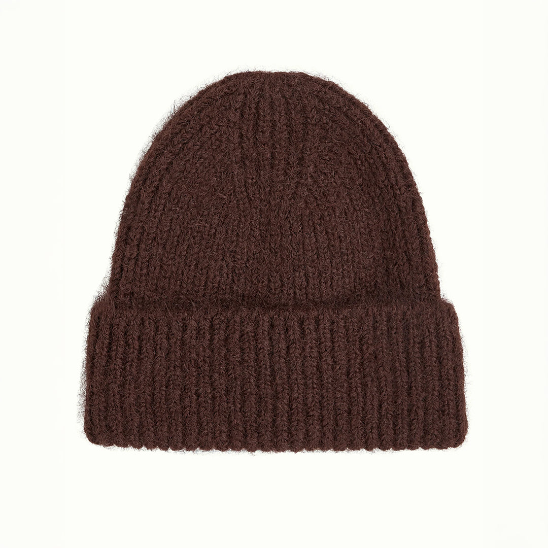 Gorro de Punto Elegante The Posh Beanie Marrón
