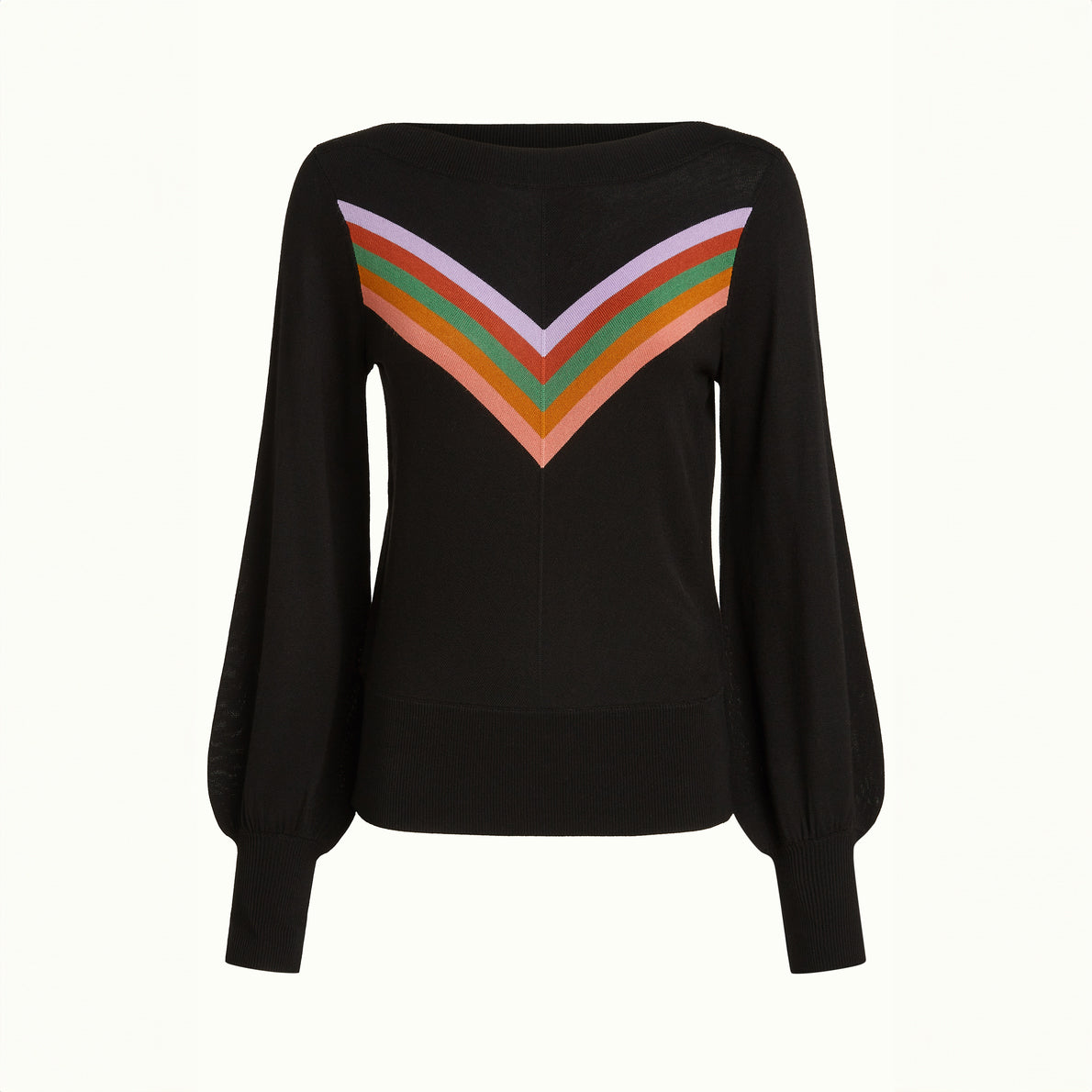 Audrey Bell Sweater Top Azzy black