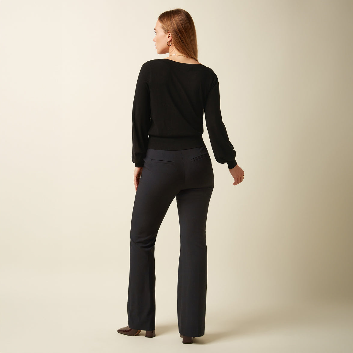 Audrey Bell Sweater Top Azzy black