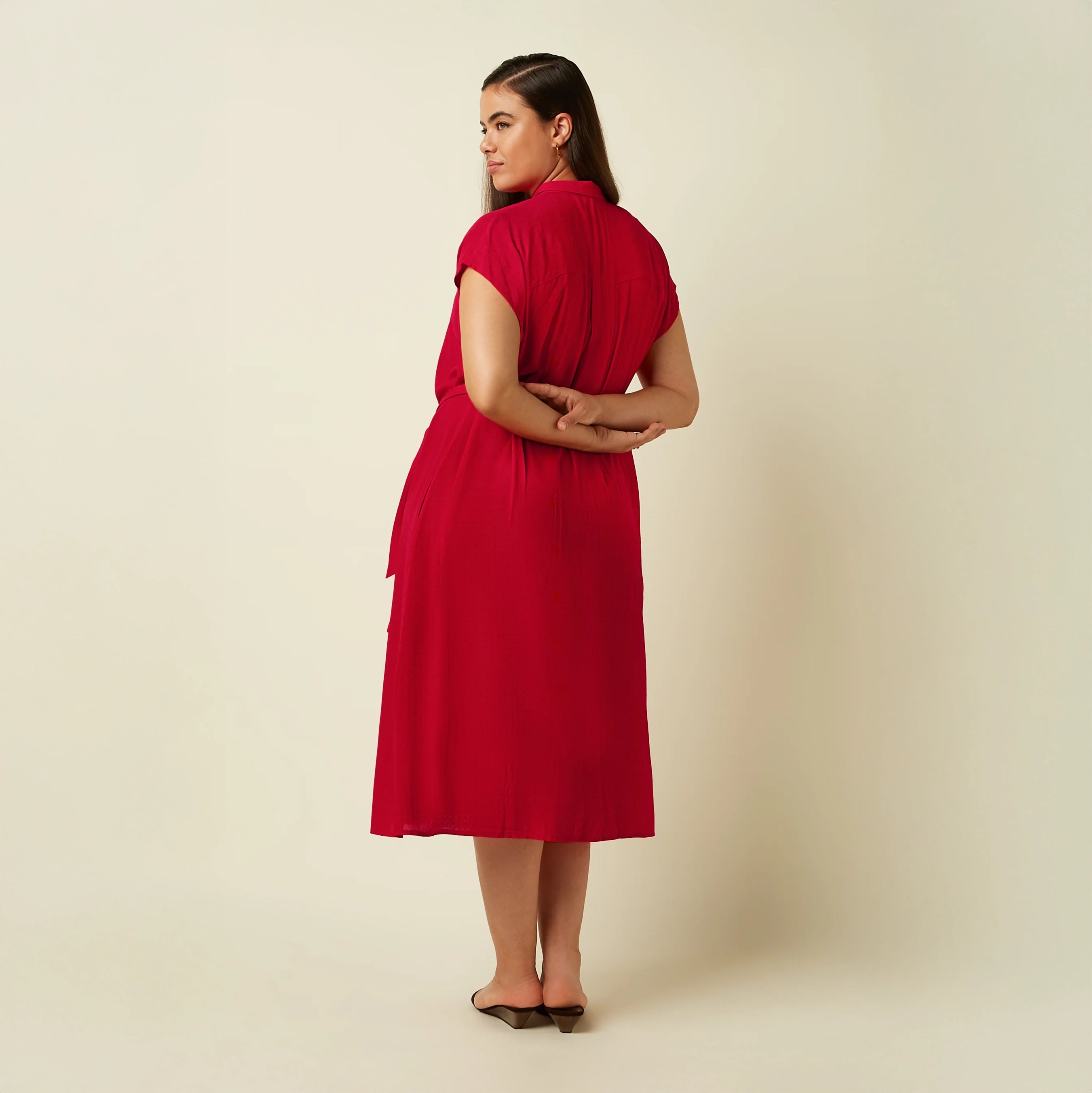 Vestido Midi Amy Dress Tortoise