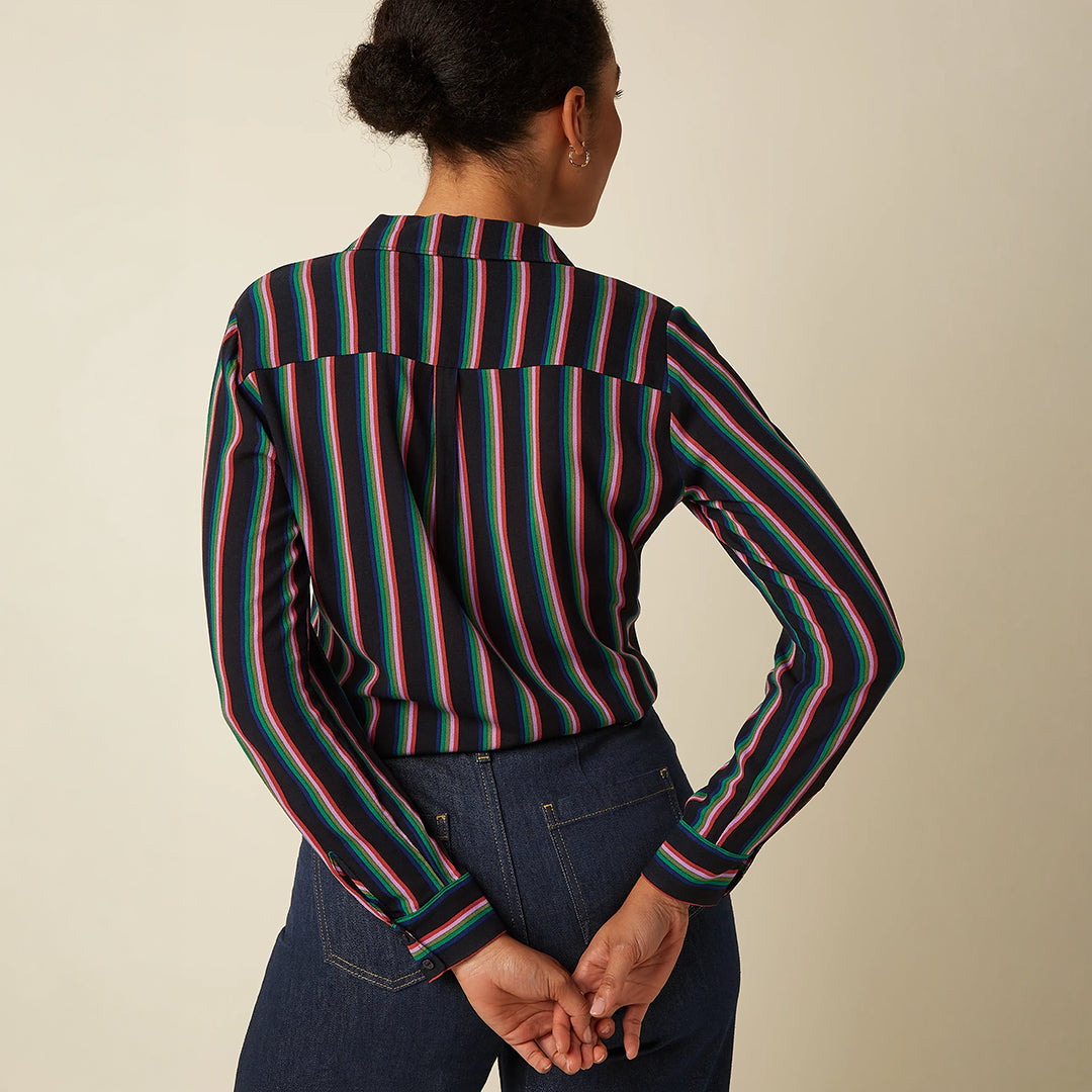 Blusa Rosie Blouse Harley Stripe
