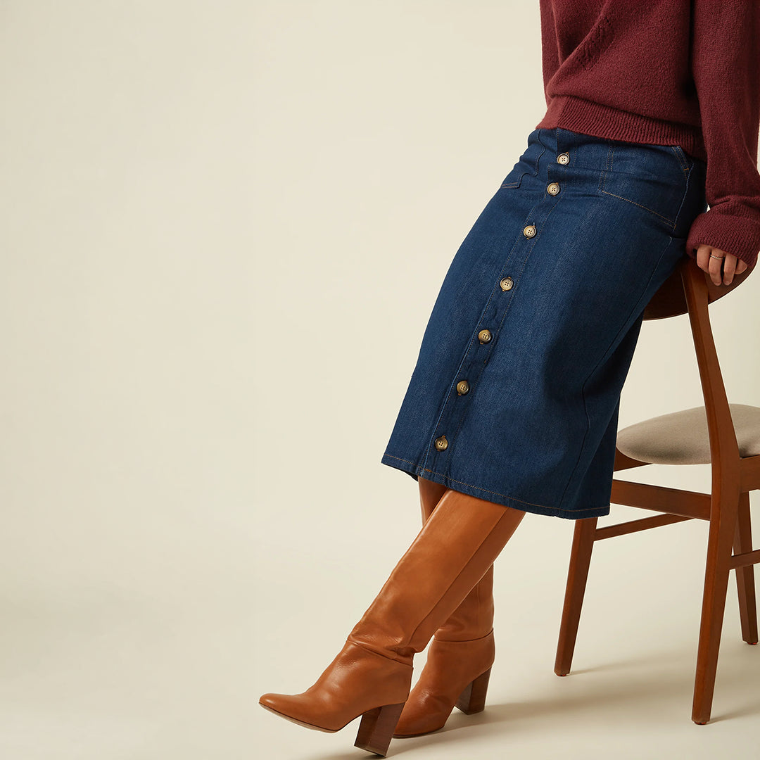 Falda Midi Dana Skirt Soul Denim