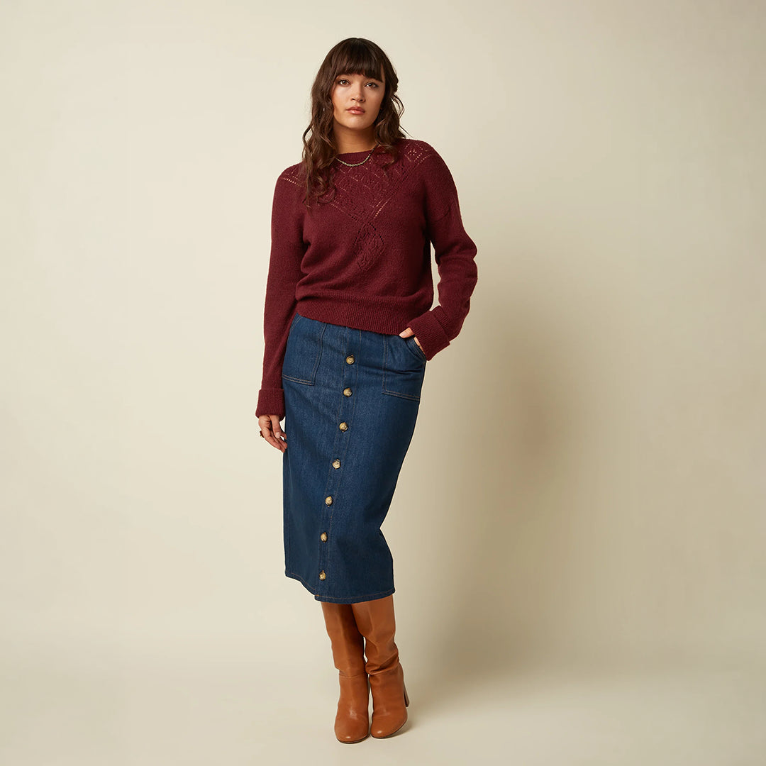 Falda Midi Dana Skirt Soul Denim