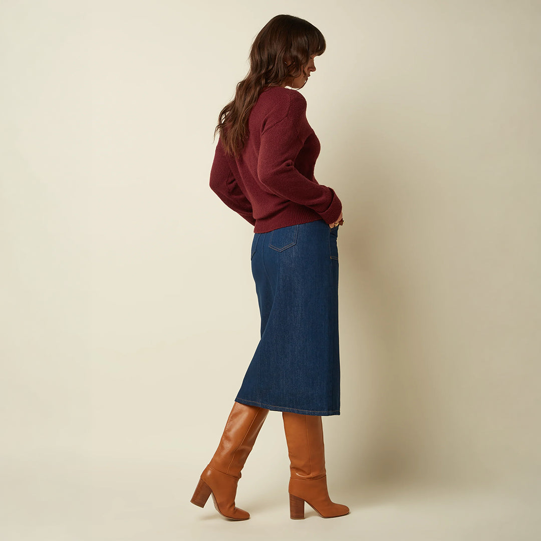 Falda Midi Dana Skirt Soul Denim