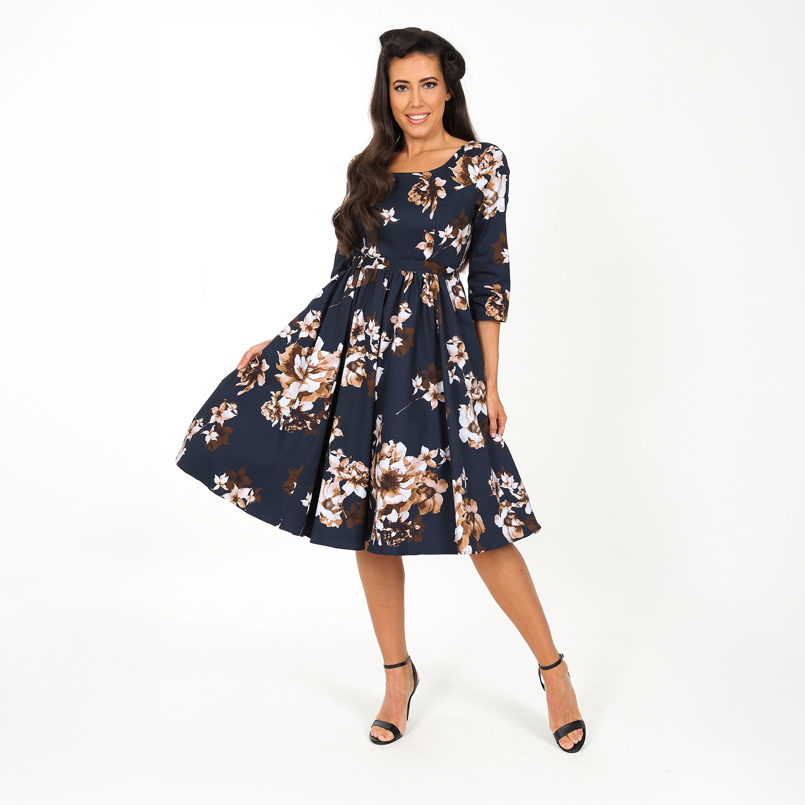 Vestido Laura Floral Swing