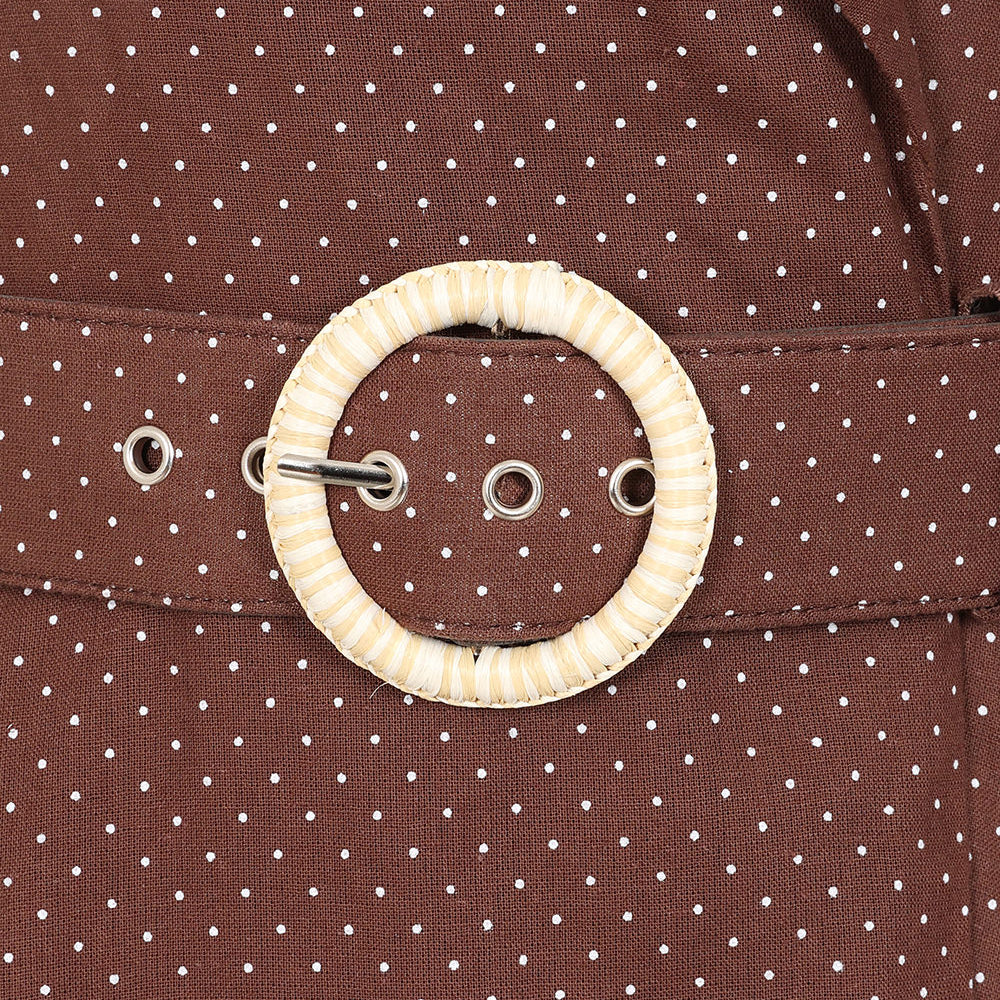 Vestido Sky Polka Wrap