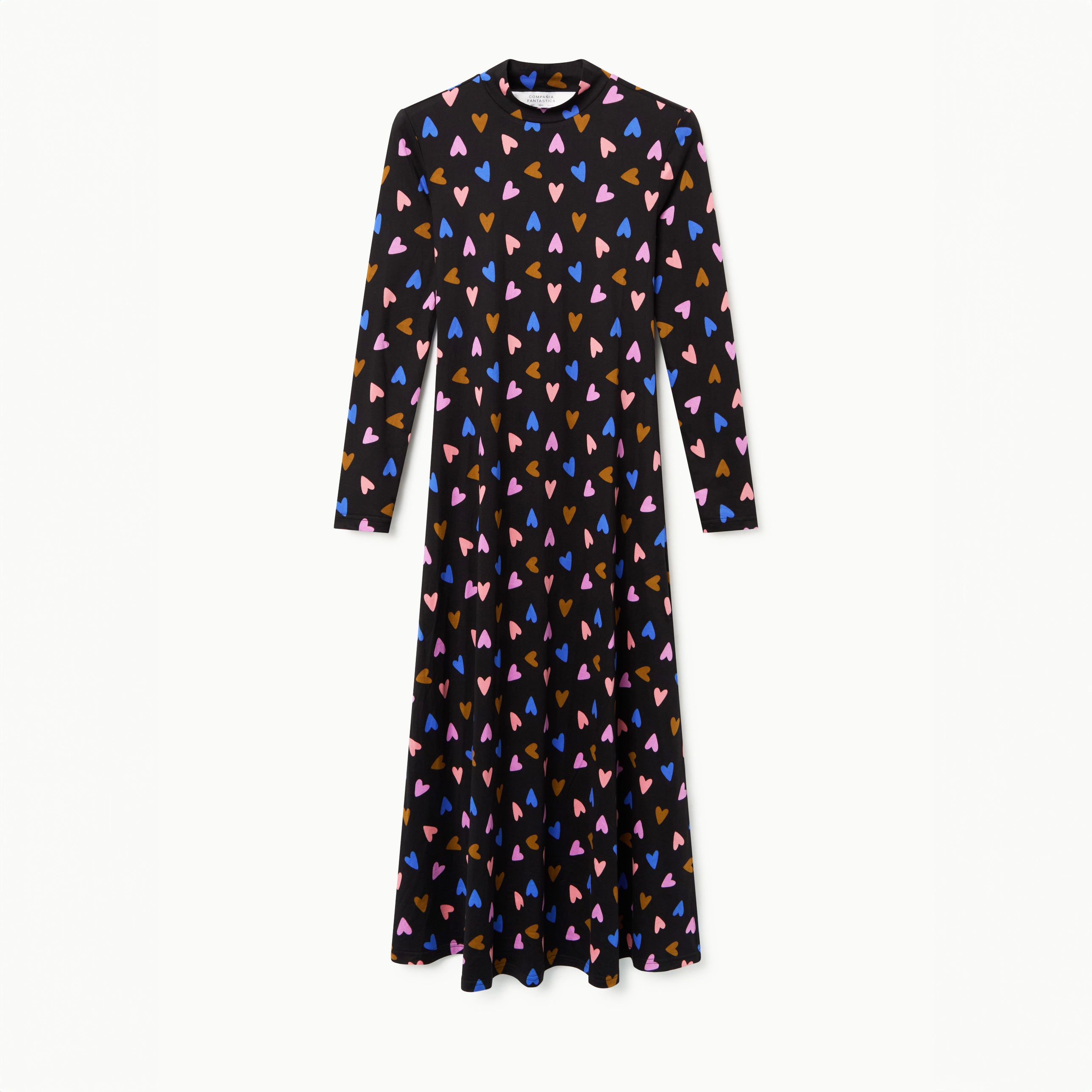 Vestido largo con estampado Potpourri