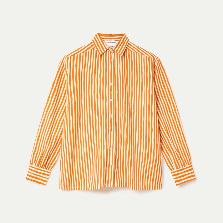 Camisa con estampado Lavagna Orange