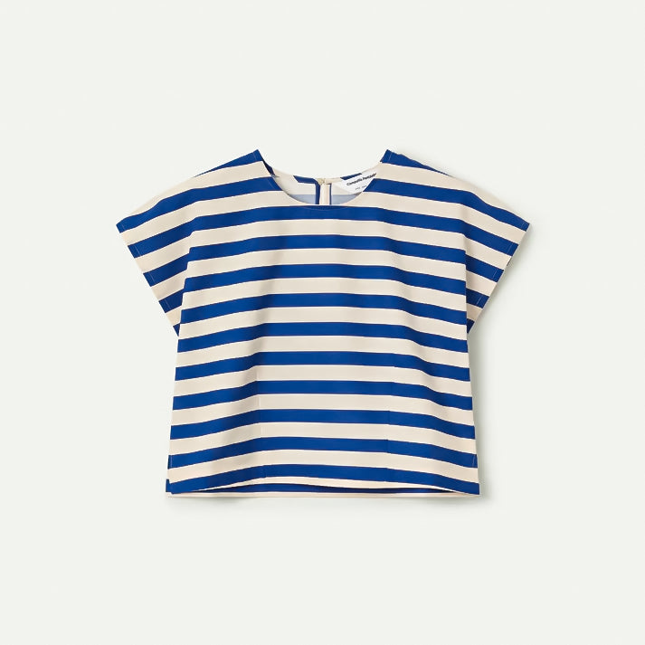 Top con estampado Bamboo Blue