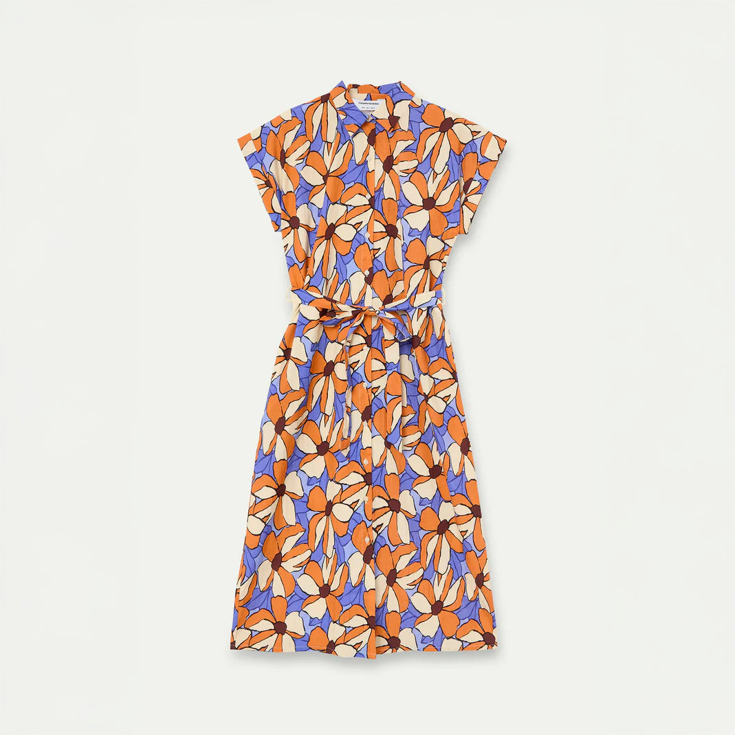 Vestido midi con estampado Marigold