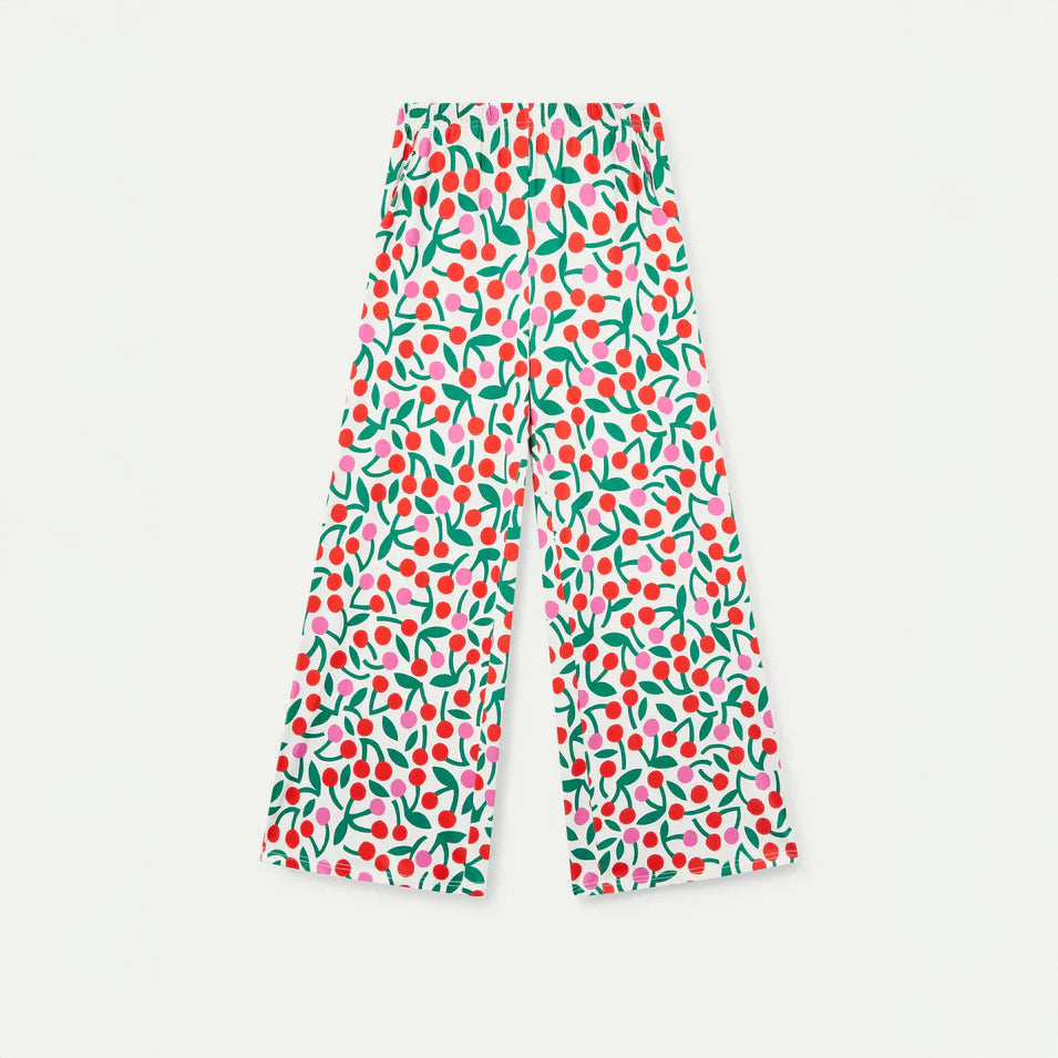 Pantalón con estampado Guinda