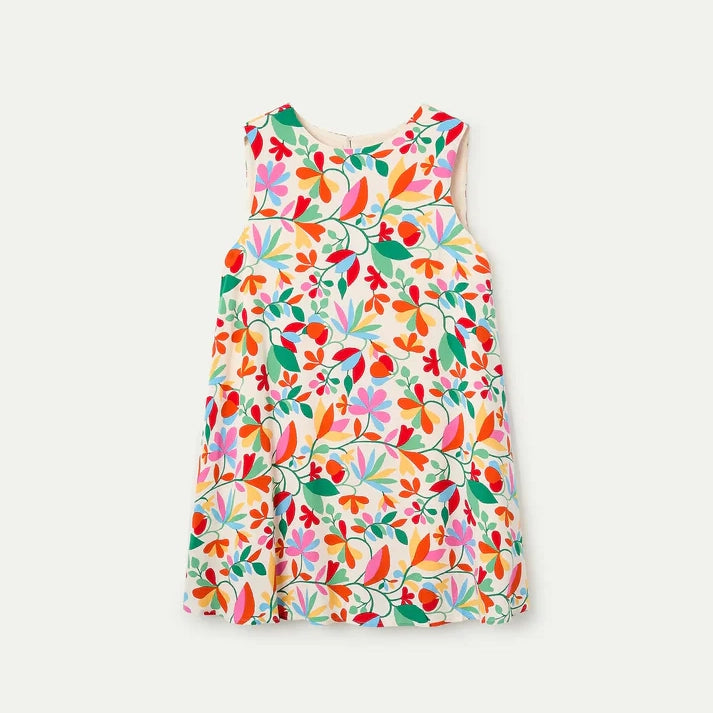 Robe courte à imprimé Lotto