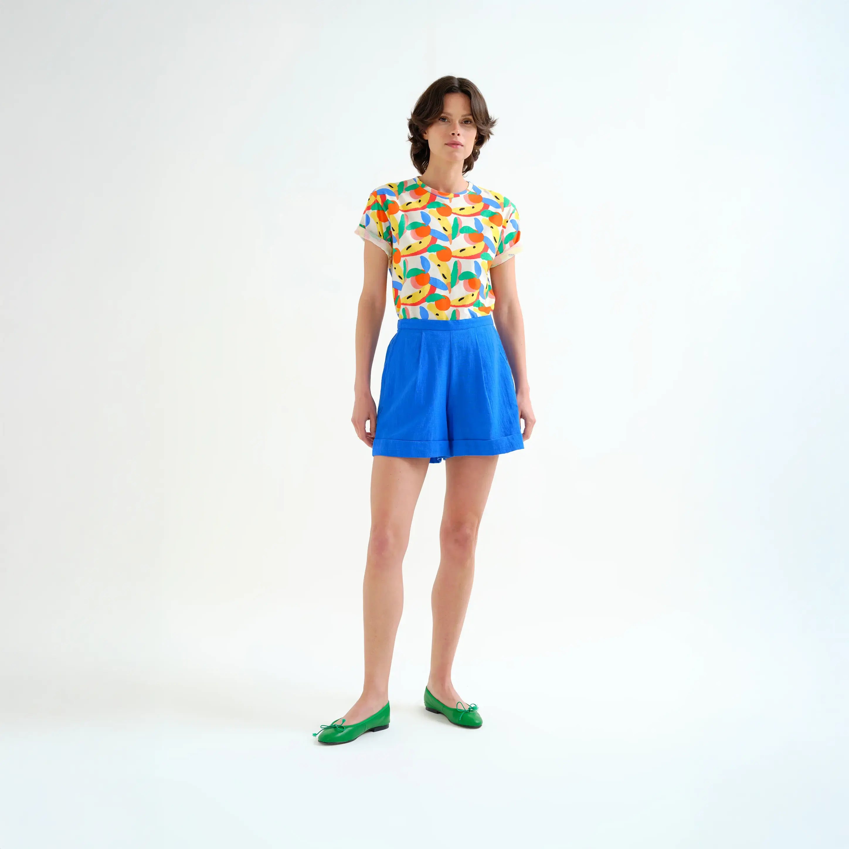 Camiseta con estampado Tutti Frutti Small