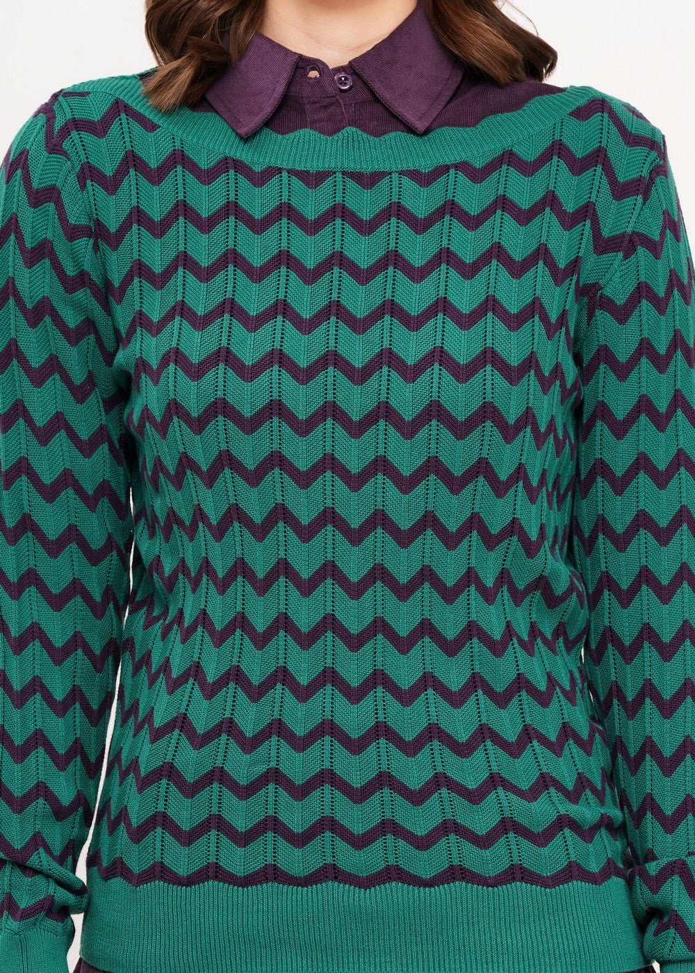 Jersey Forest Green & Purple