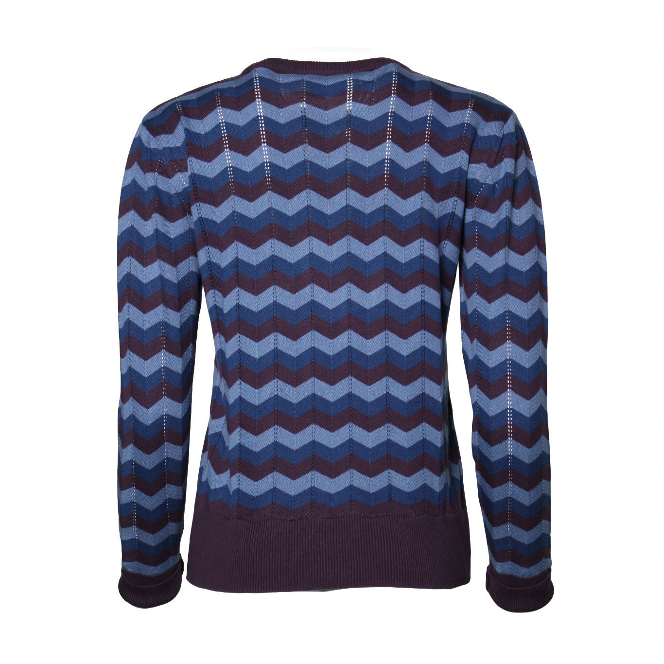 Jersey Zigzag Morado y Azul