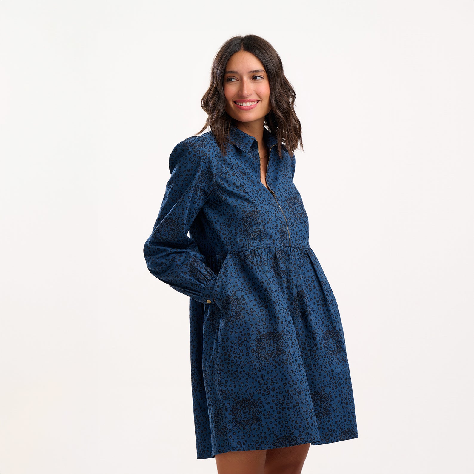 Vestido Mini Smock Karen