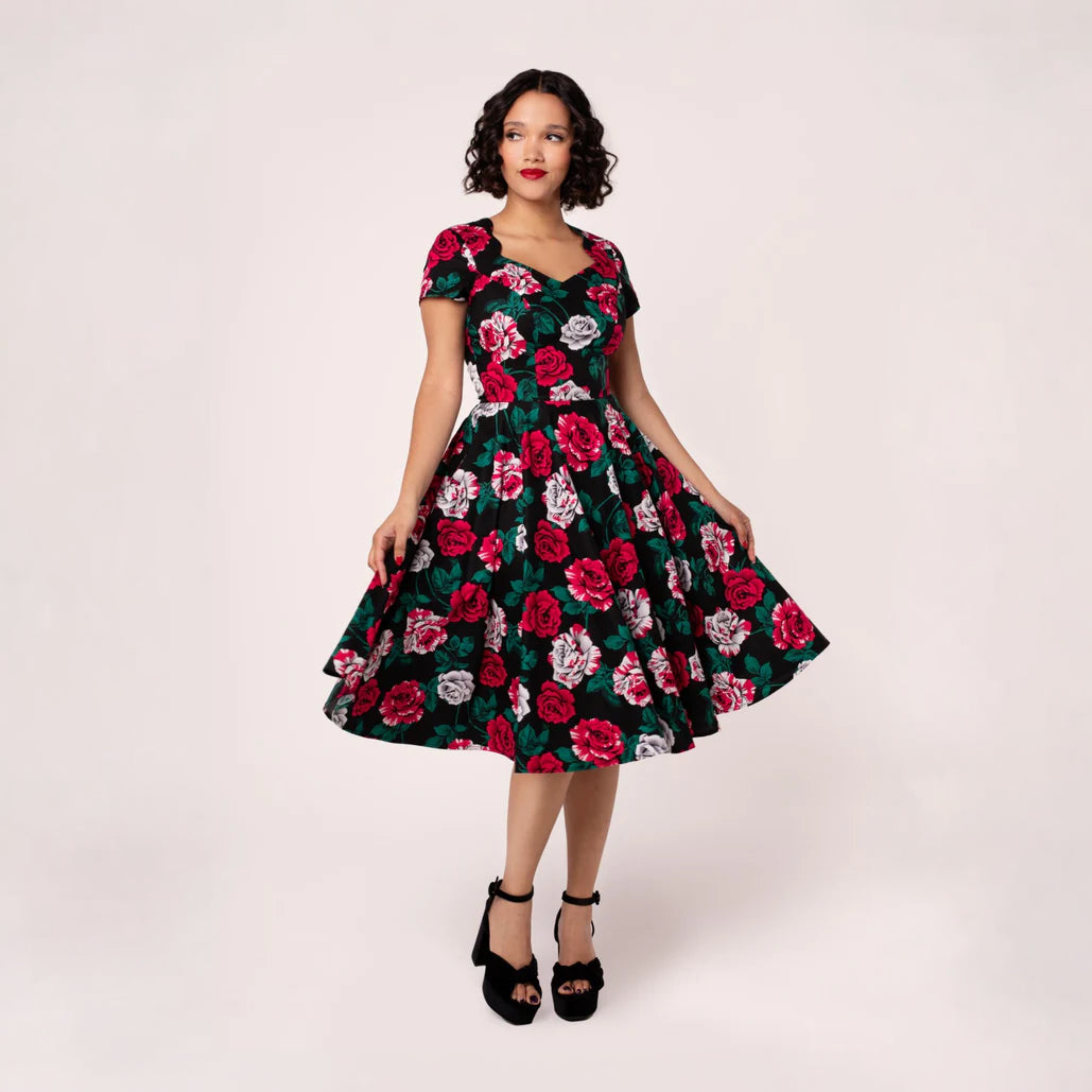 Vestido Paint Me Roses