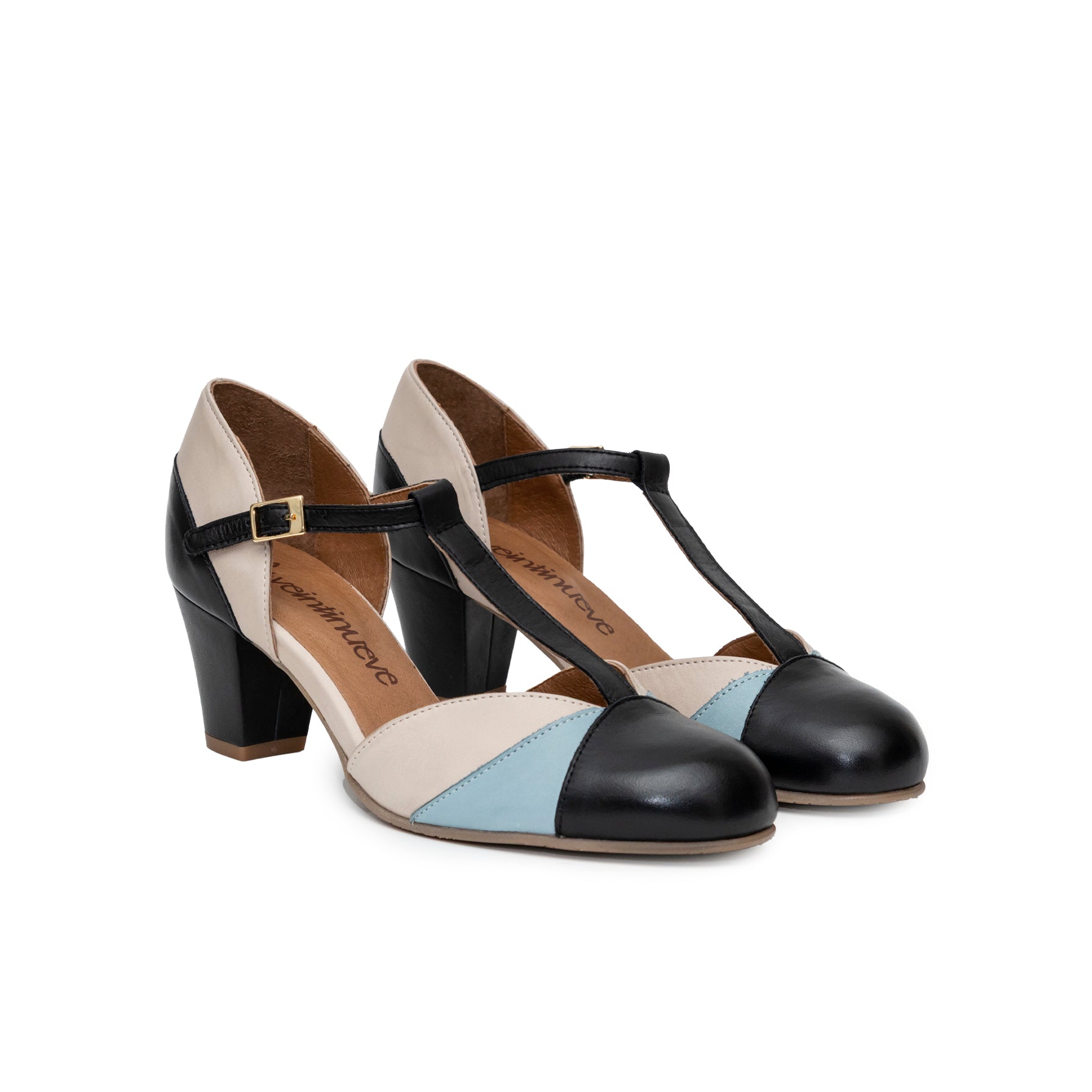 Rita azul negro y rosa