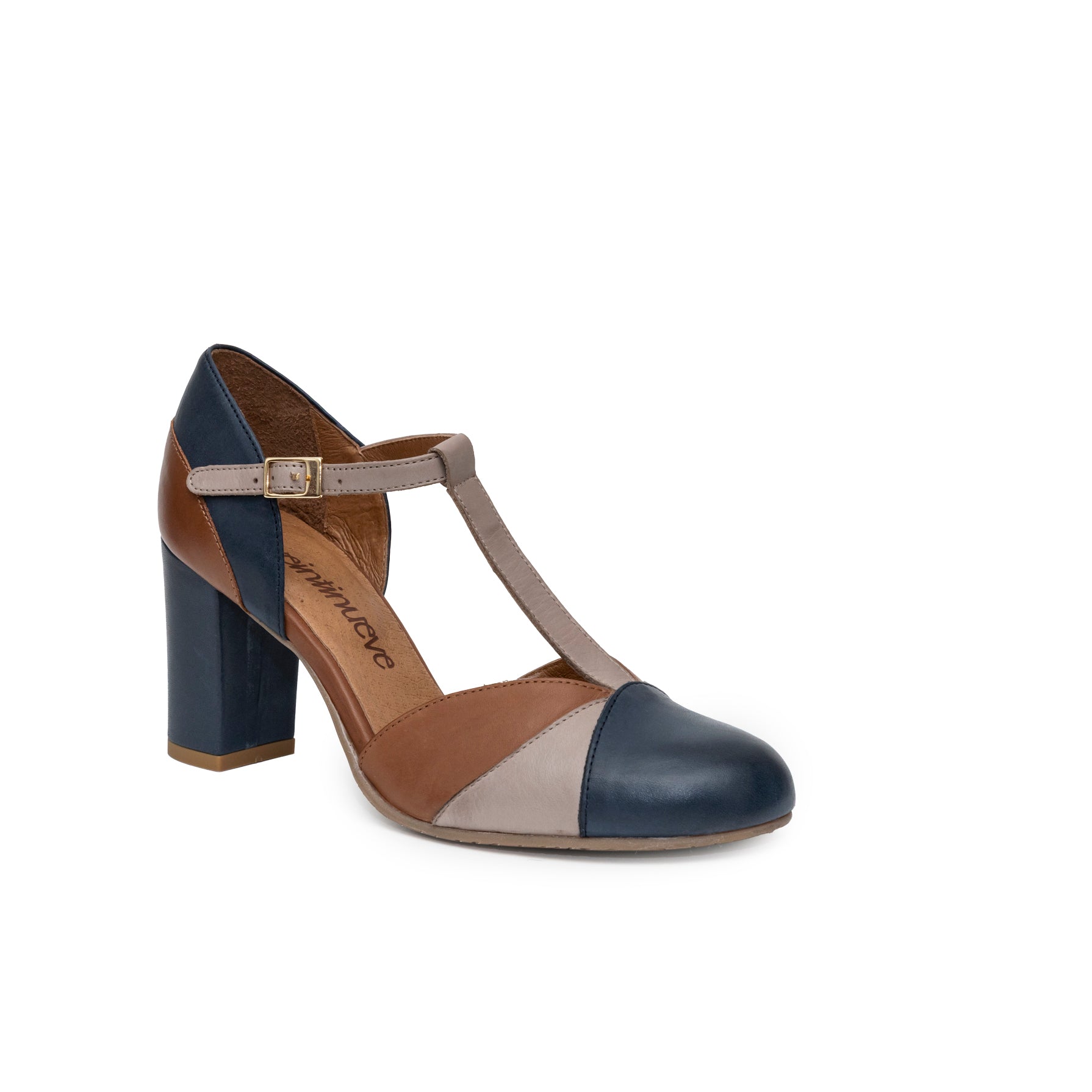 Magnolia azul, marrón y brandy