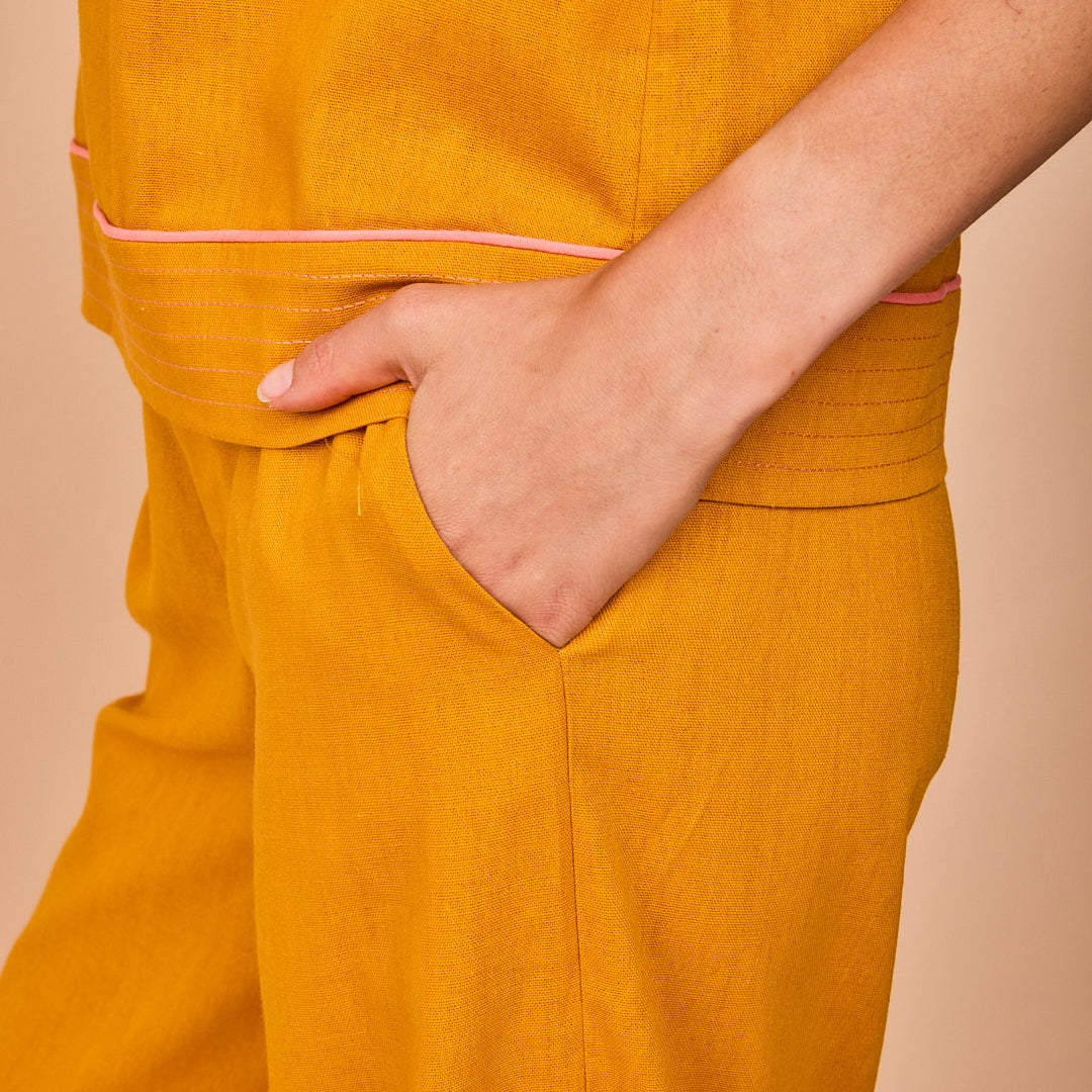 Pantalón Sopela Mostaza