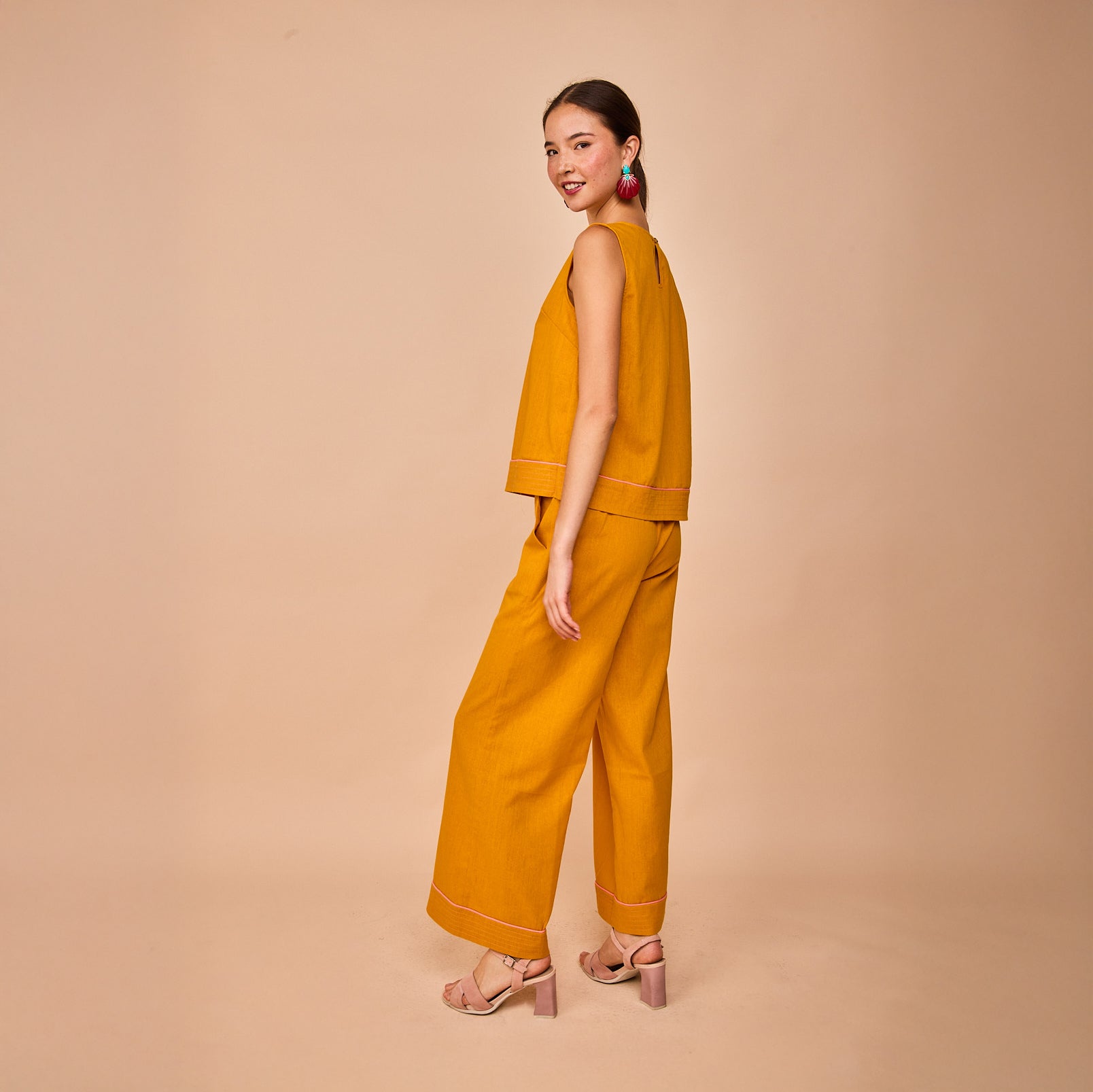 Pantalón Sopela Mostaza