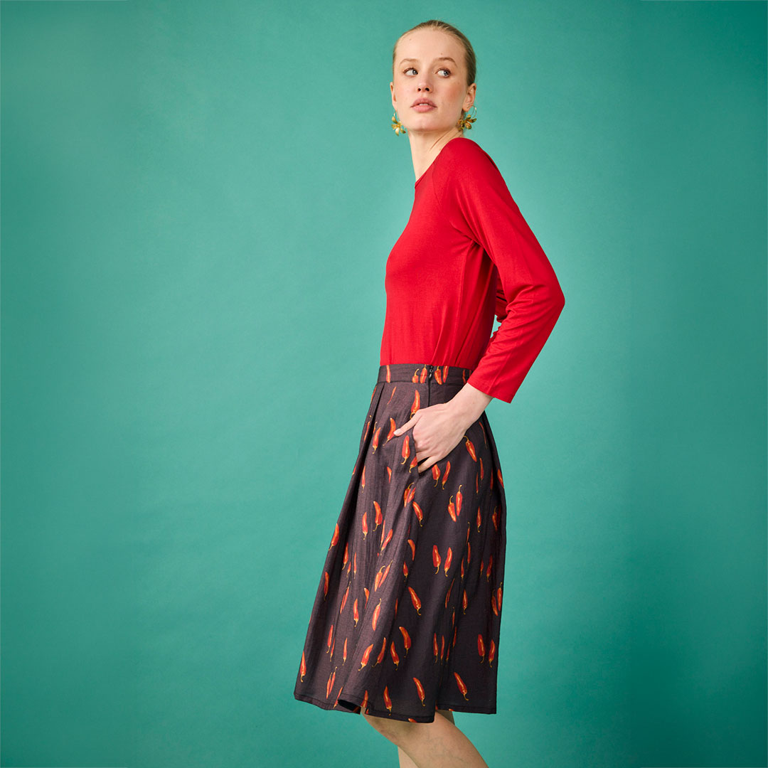 Falda Kiev Negro