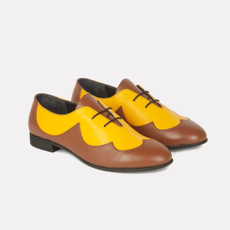 Agnes mostaza marrón