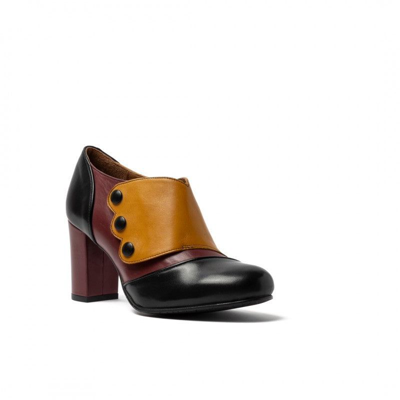 Berta negro y burdeos