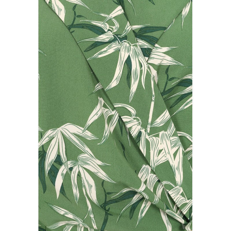 Chemisier en bambou vert