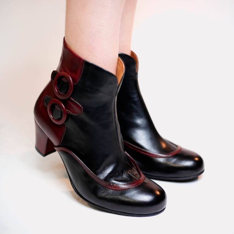 Úrsula negro y rojo