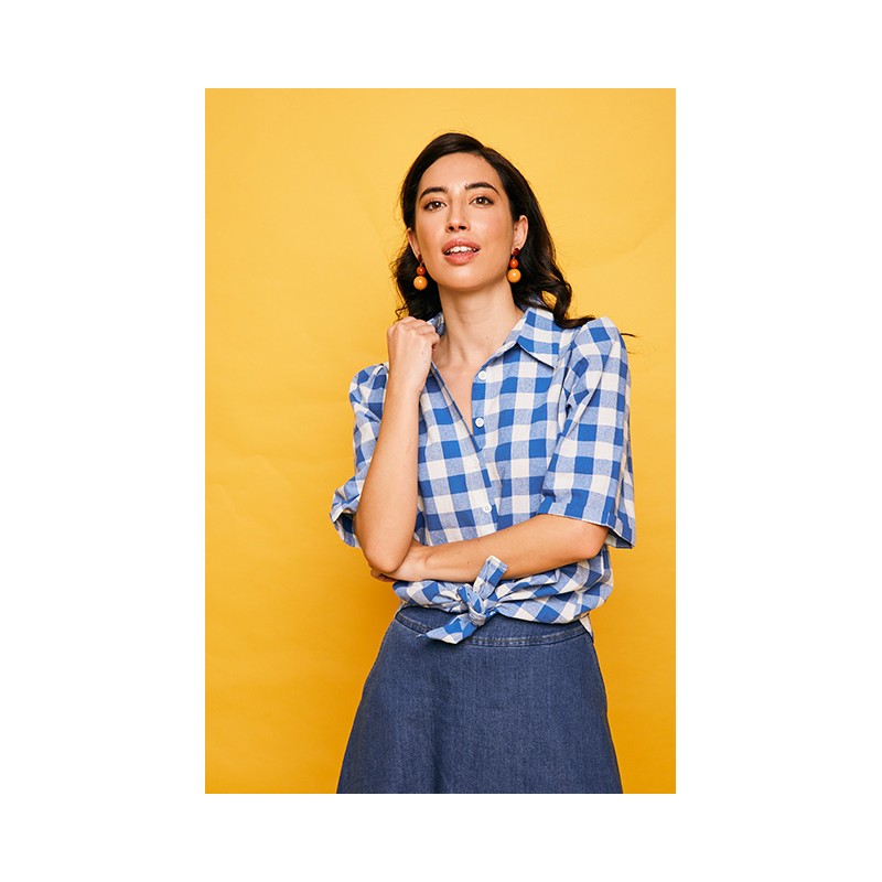 Camisa Aguadulce azul