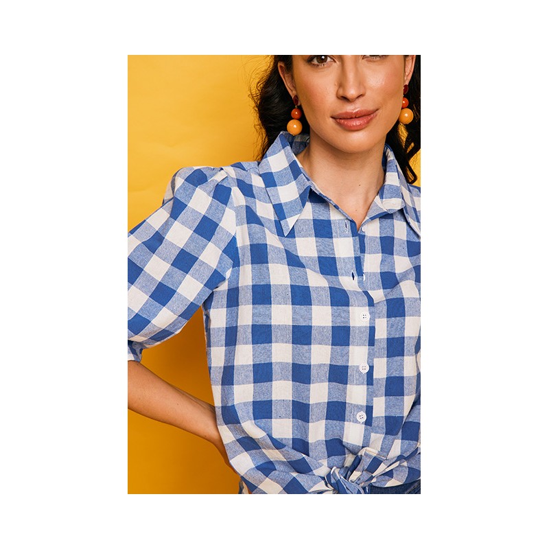 Camisa Aguadulce azul