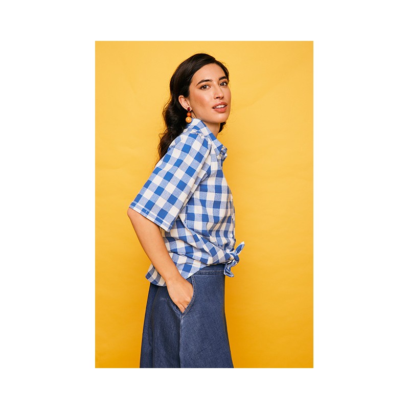 Camisa Aguadulce azul