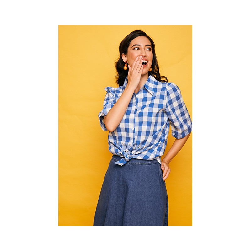 Camisa Aguadulce azul