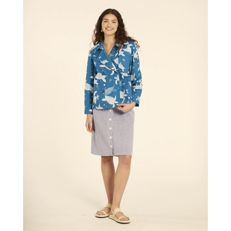 Trench corto tortugas