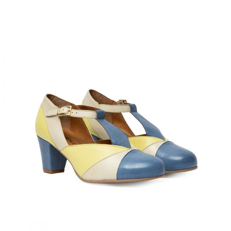 Dana verde azul y hielo