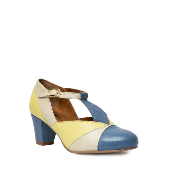 Dana verde azul y hielo