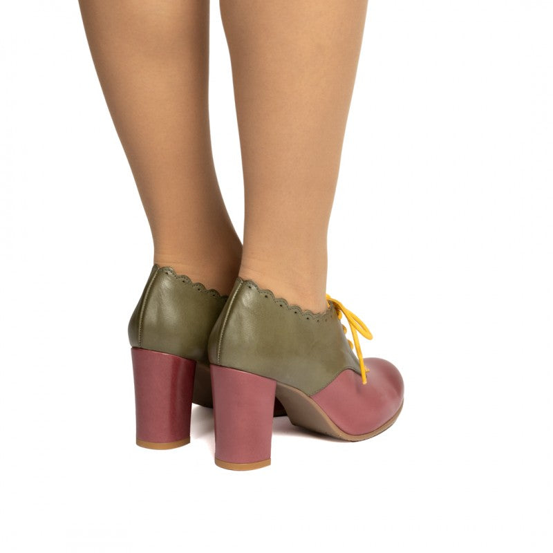 Franca vino dorado y verde