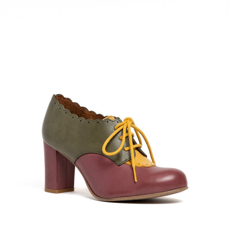 Franca vino dorado y verde