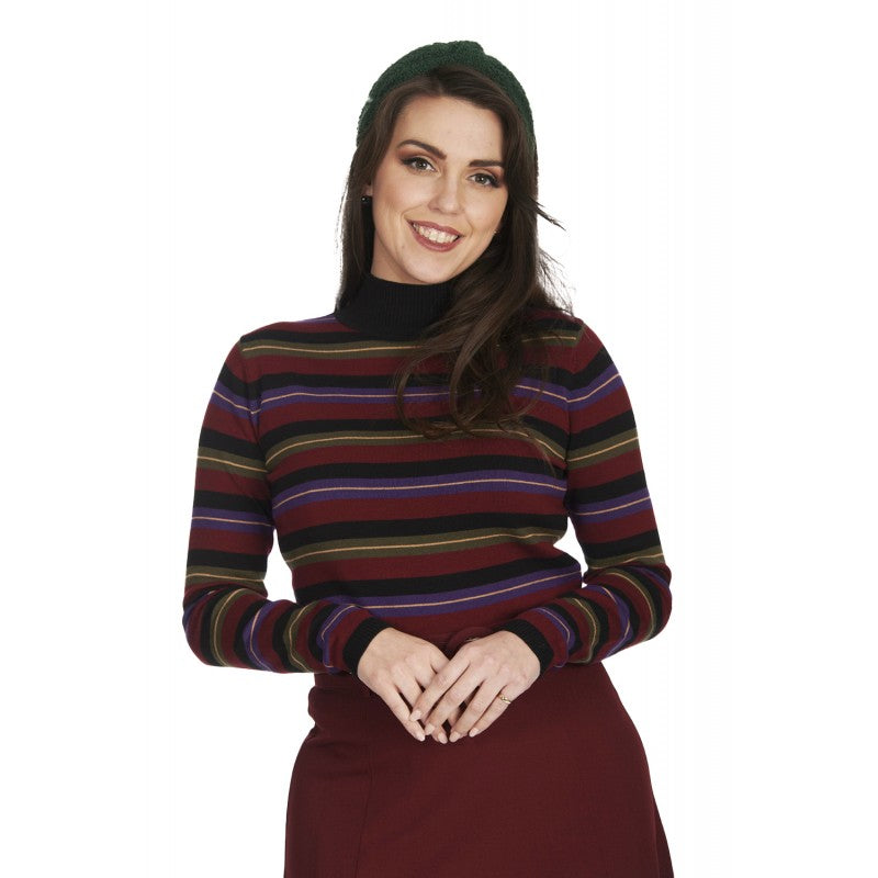 Jersey Dulzura Continua burgundy