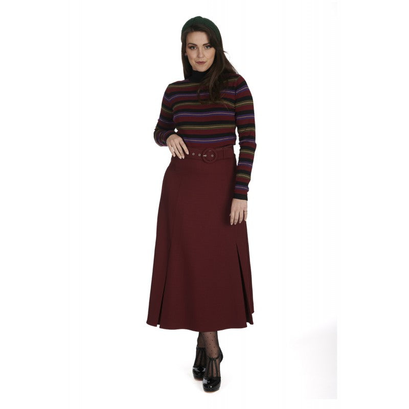 Jersey Dulzura Continua burgundy