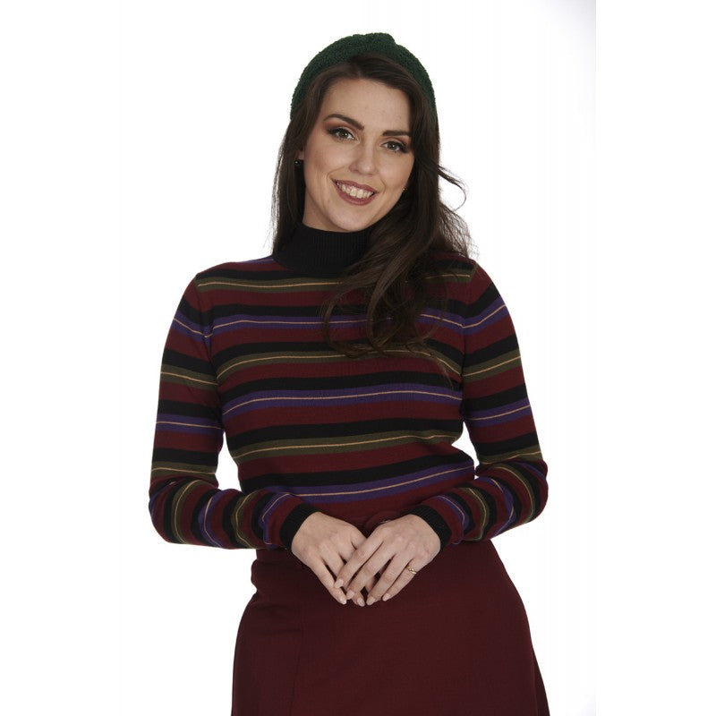 Jersey Dulzura Continua burgundy