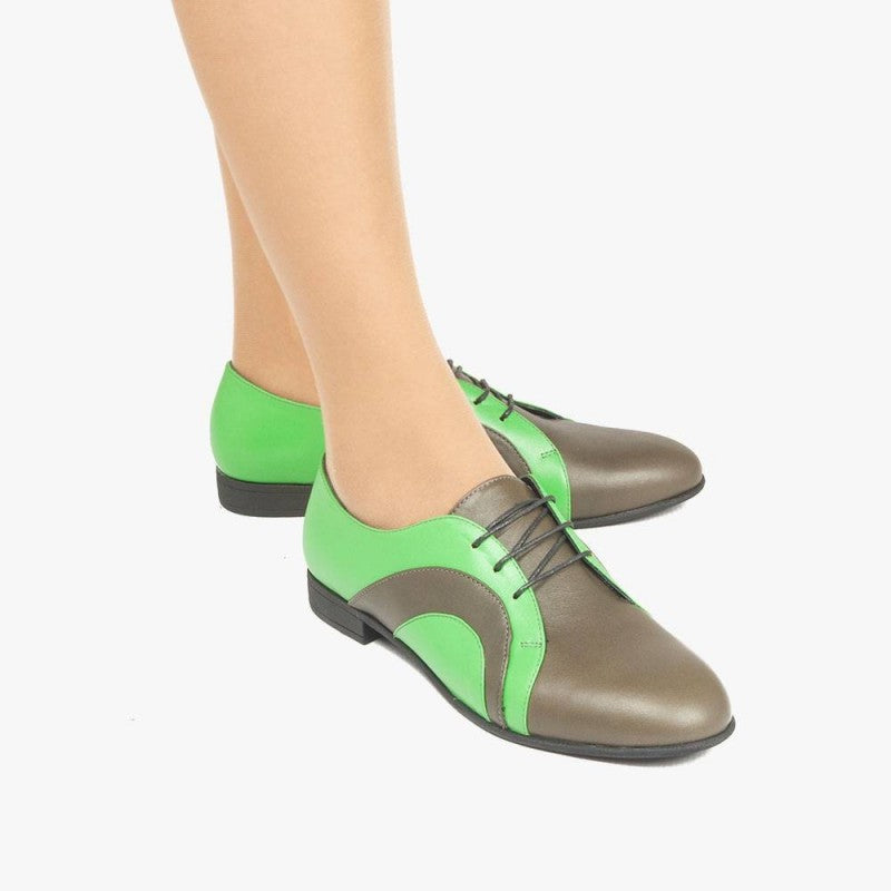 Louise verde duotono