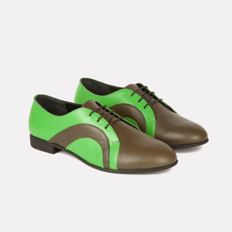 Louise verde duotono