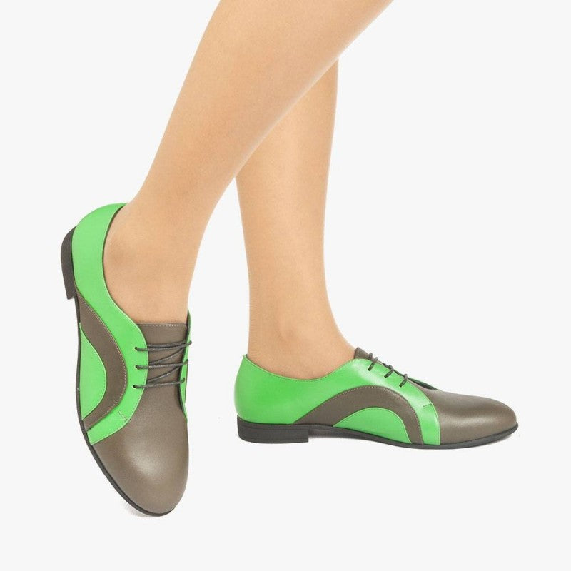 Louise verde duotono