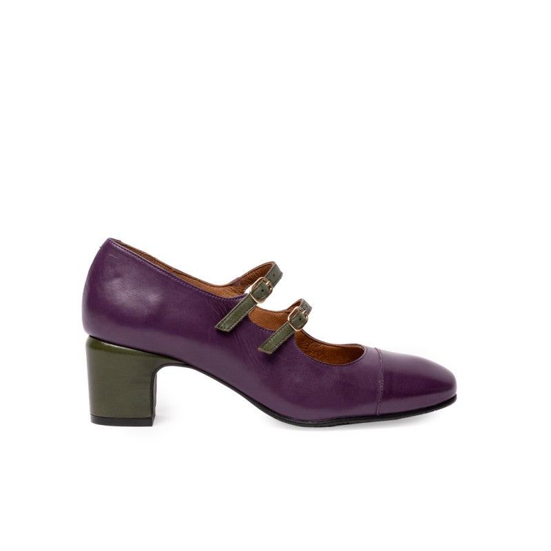 Marcela Lila y verde