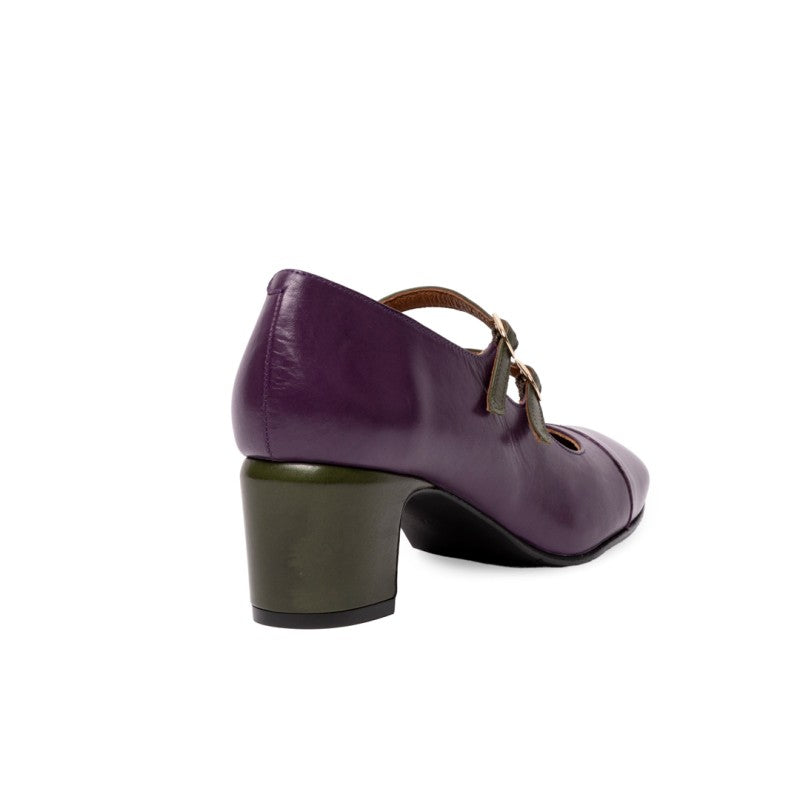 Marcela Lila y verde