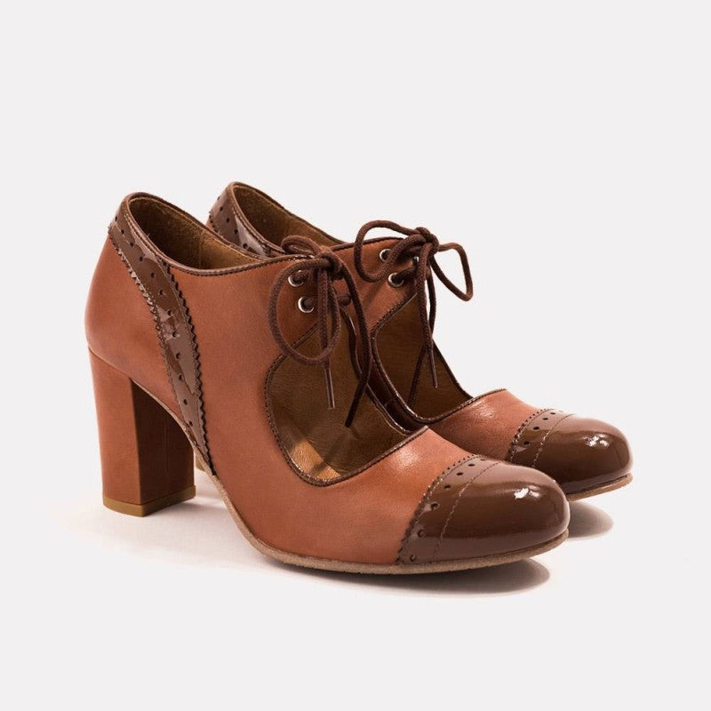 Margot marrón charol