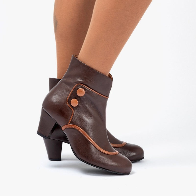 Olga marrón duotono