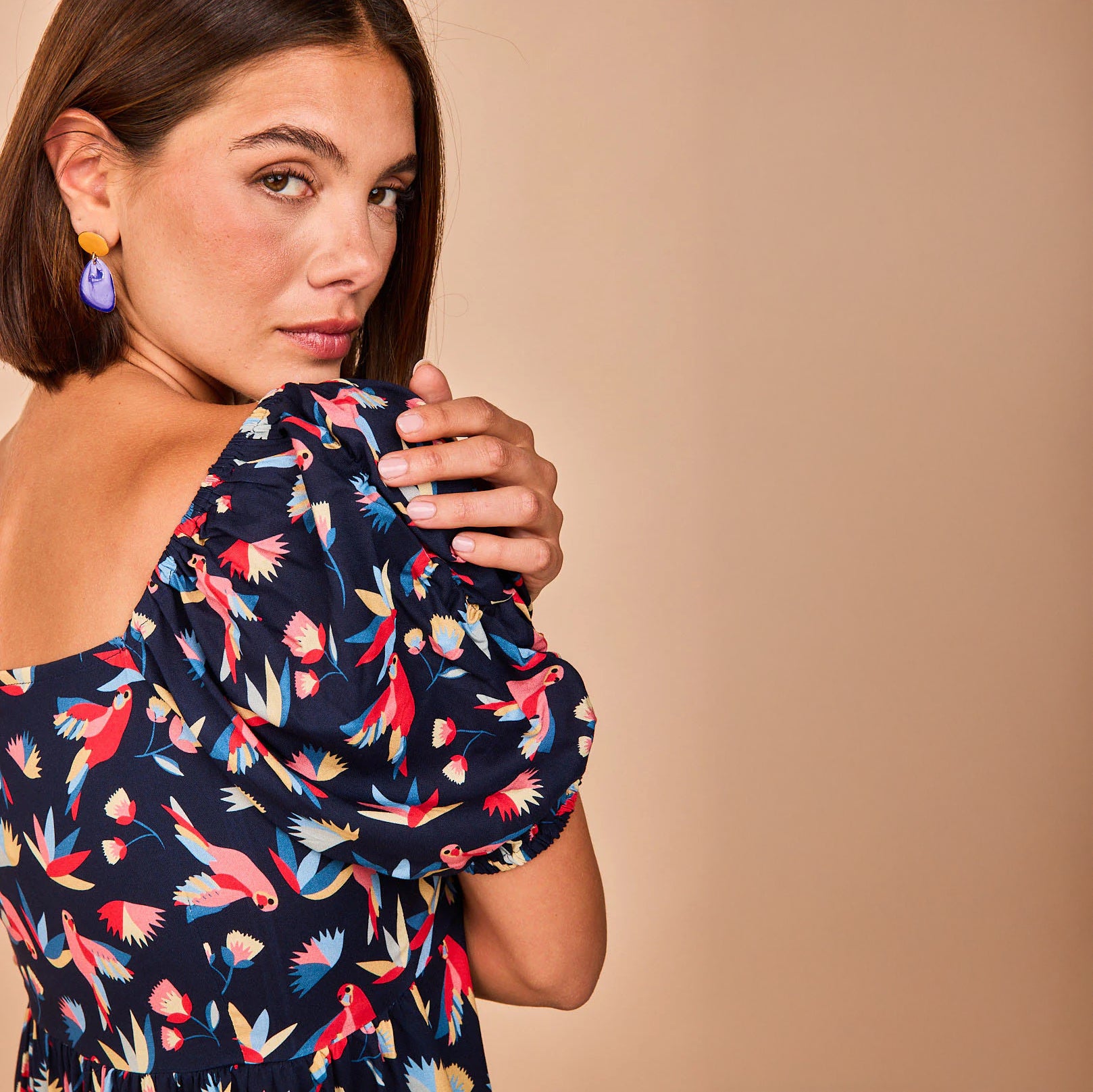 Vestido Berros Pájaros